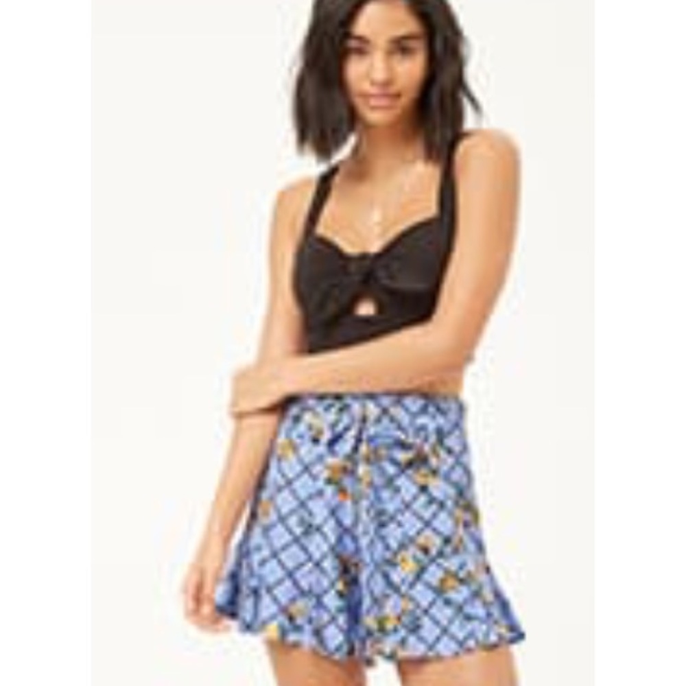 NWT Forever 21 Floral Tie Shorts